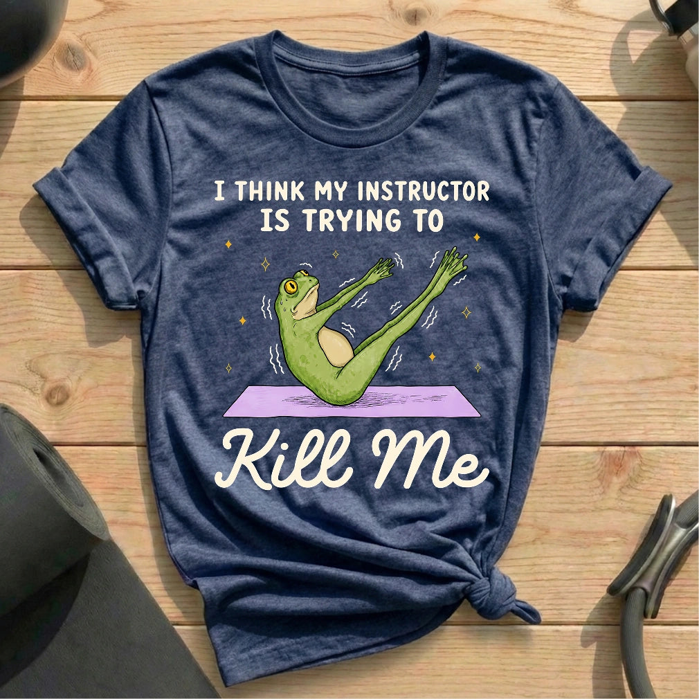 Instructor Kil Me Frog T-shirt