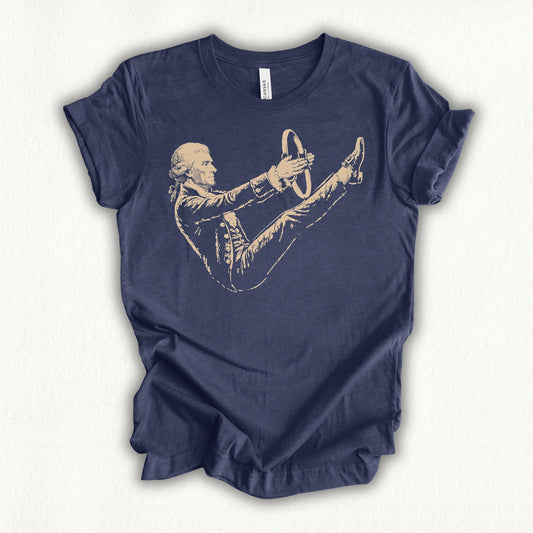 Jefferson Teaser T-shirt - in MindCloth Pilates Tshirt Collection