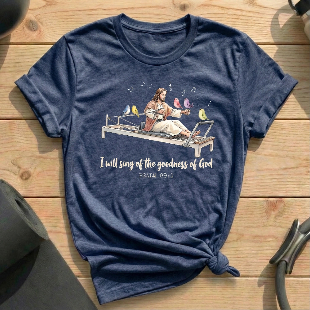 Jesus Song Pilates T-shirt