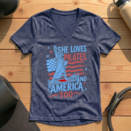 Liberty Love Pilates Lady V-neck