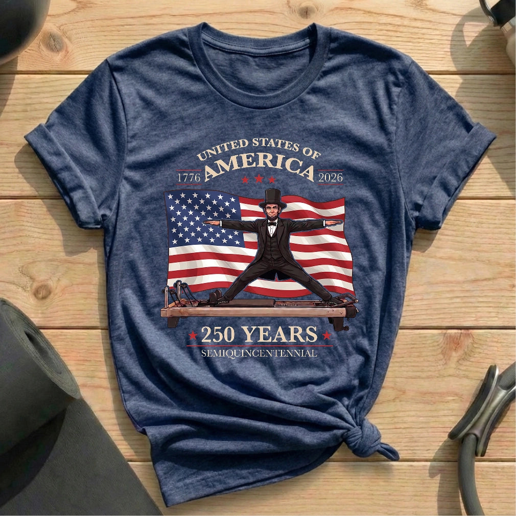 Lincoln 250 Semiquincentennial T-shirt