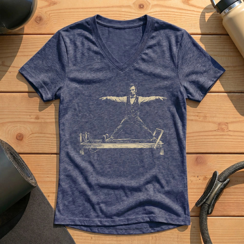 Lincoln Pilates Lady V-neck