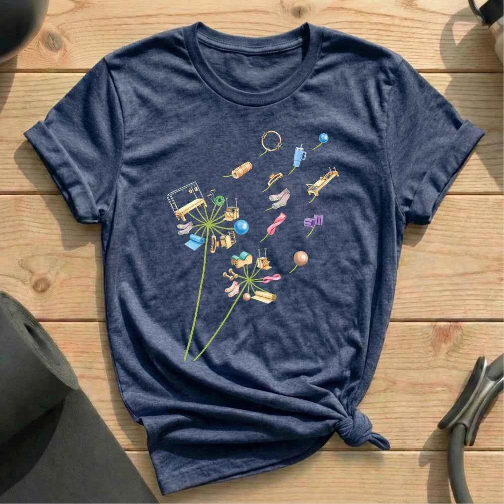 Pilates To Bloom T-shirt