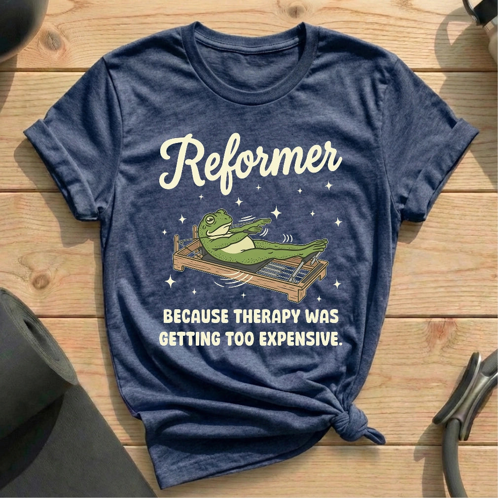 Reformer Cheaper T-shirt - in MindCloth Pilates Tshirt Collection