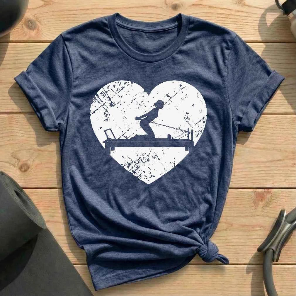 Retro Heart Pose T-shirt