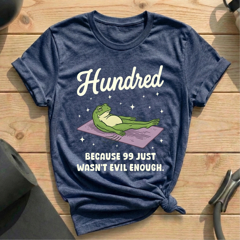 The Hundred Evil T-shirt - in MindCloth Pilates Tshirt Collection