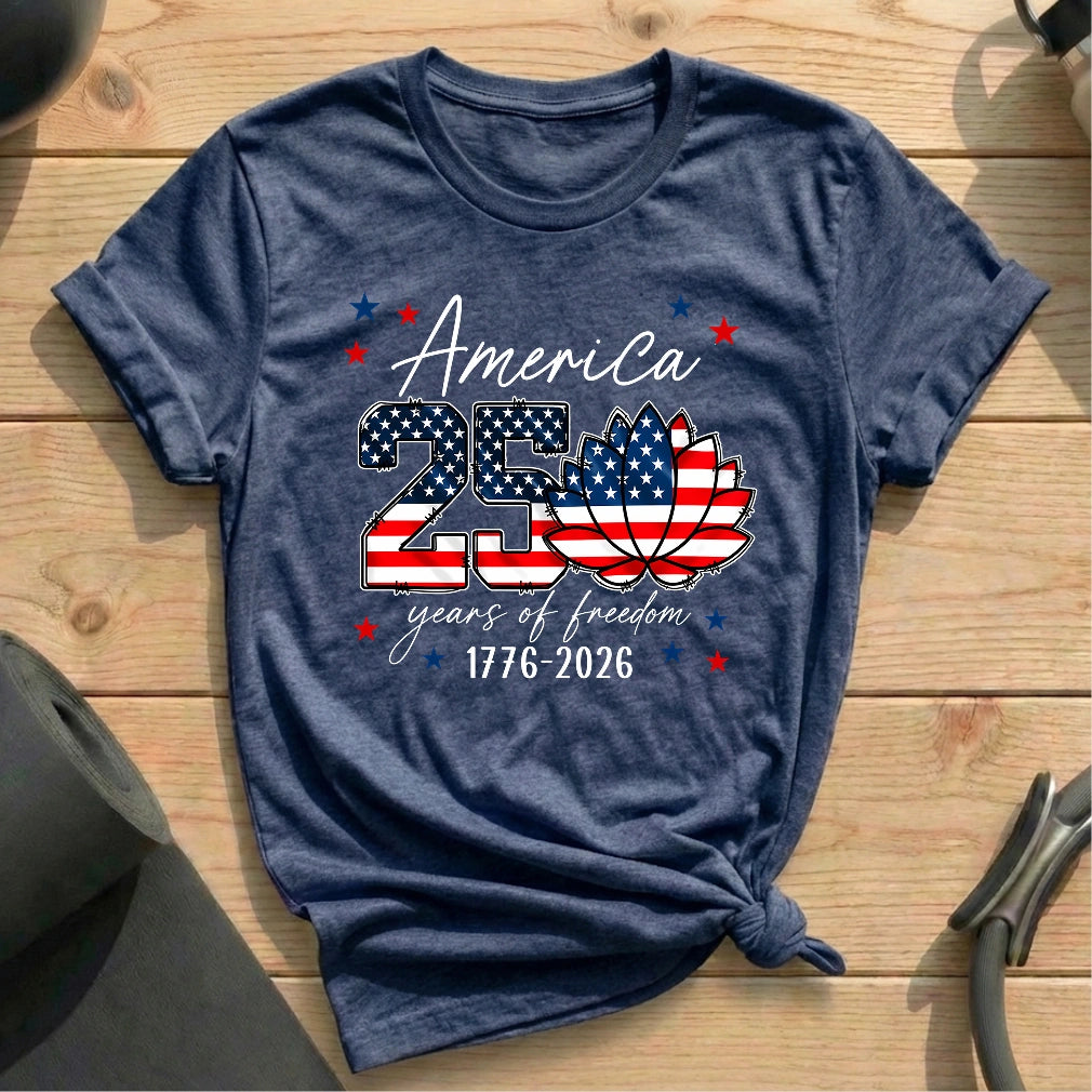 USA 250th Lotus T-shirt