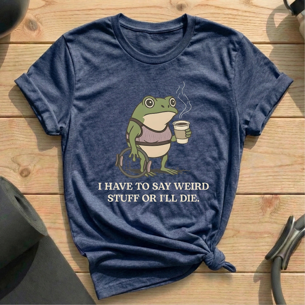 Weird Instructor T-shirt - in MindCloth Pilates Tshirt Collection