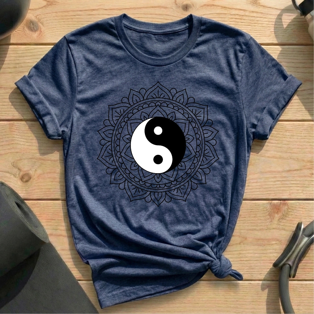 Yin Yang Mandala T-shirt