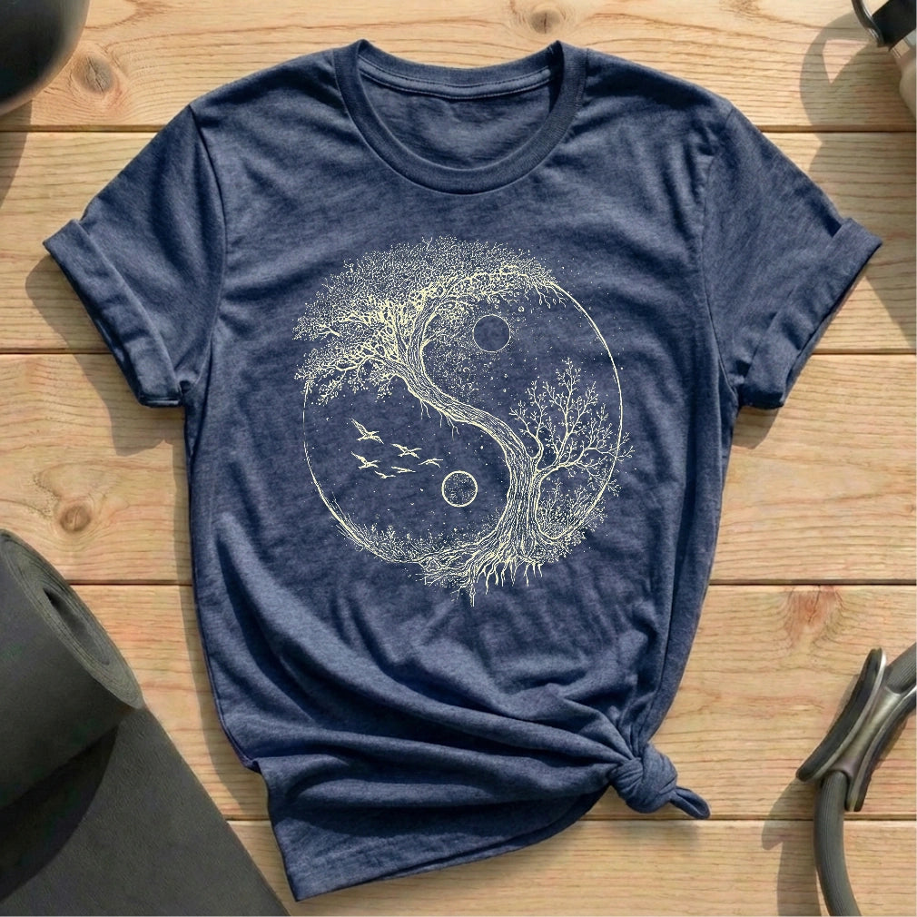 Yin Yang Tree T-shirt