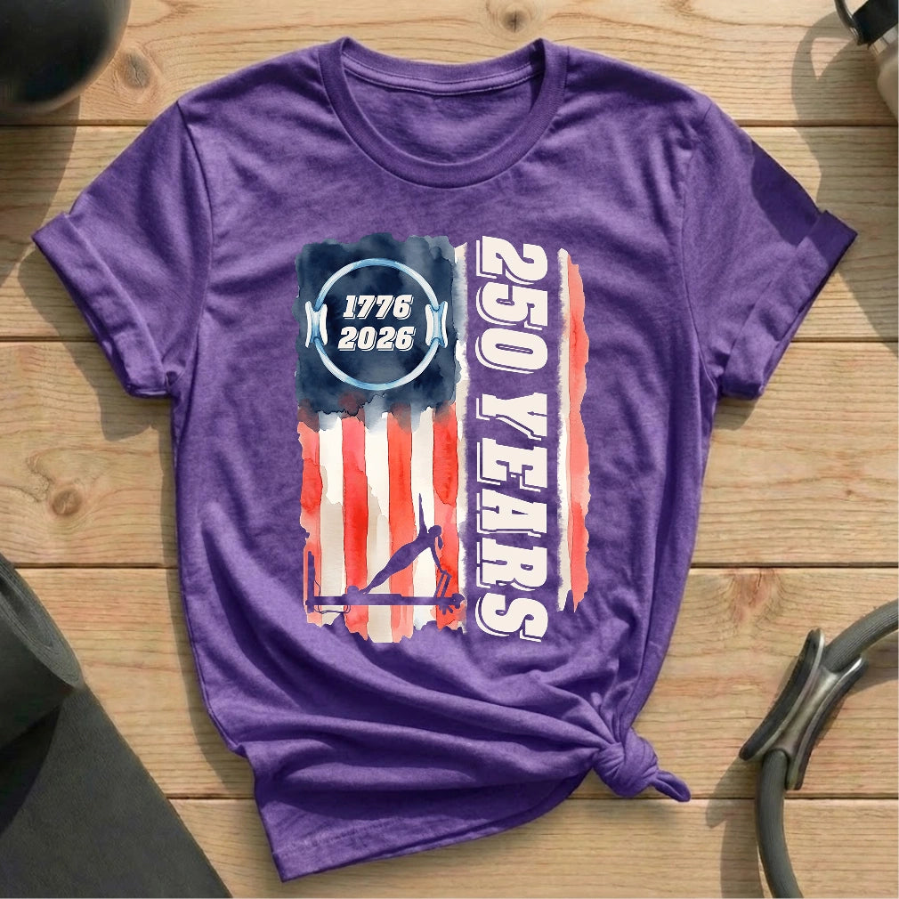 250 Years Watercolour Pose T-shirt