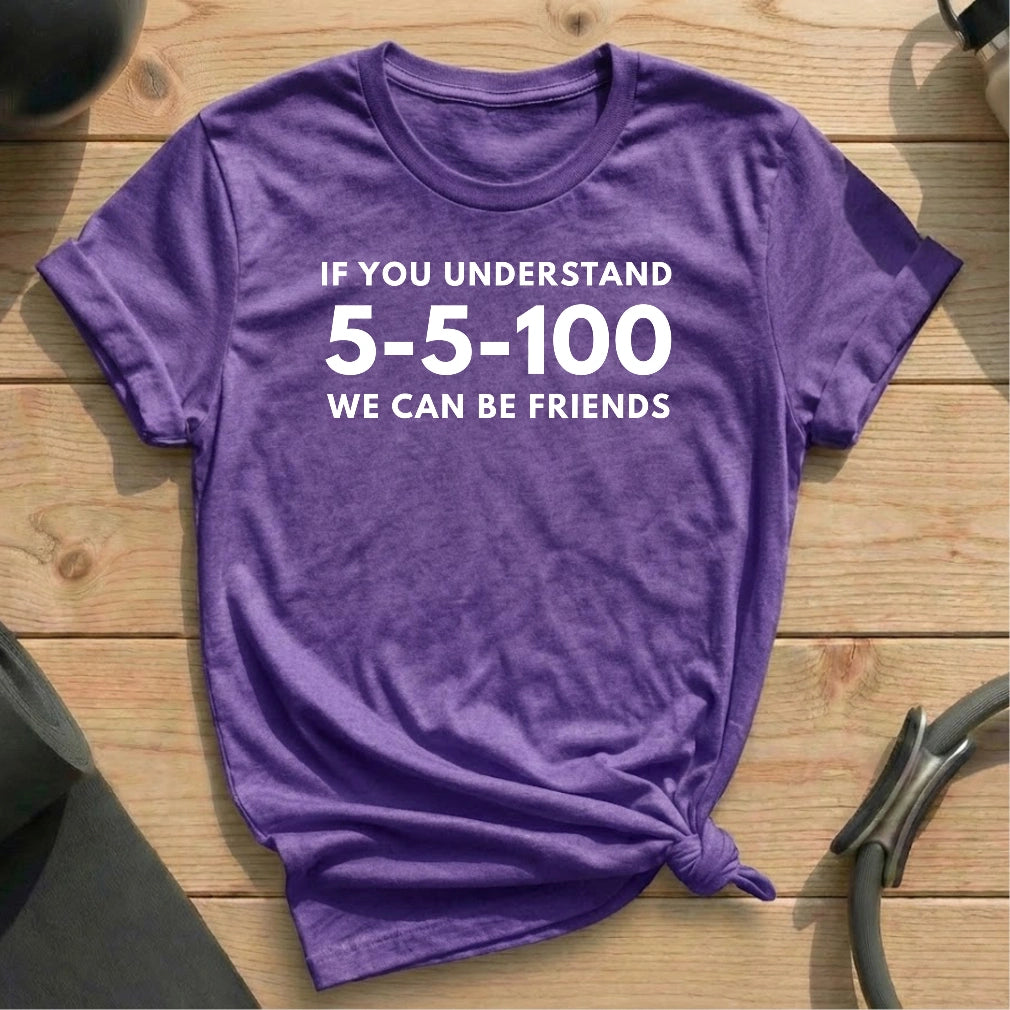 5-5-100 T-shirt