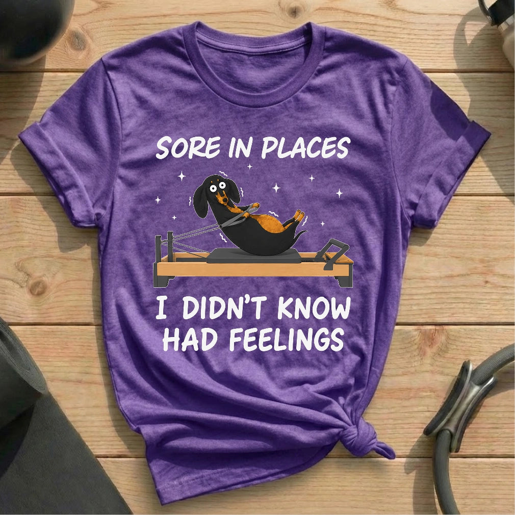 All Sore T-shirt - in MindCloth Pilates Tshirt Collection