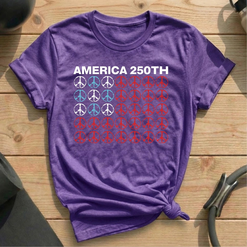 America 250th Peace T-shirt