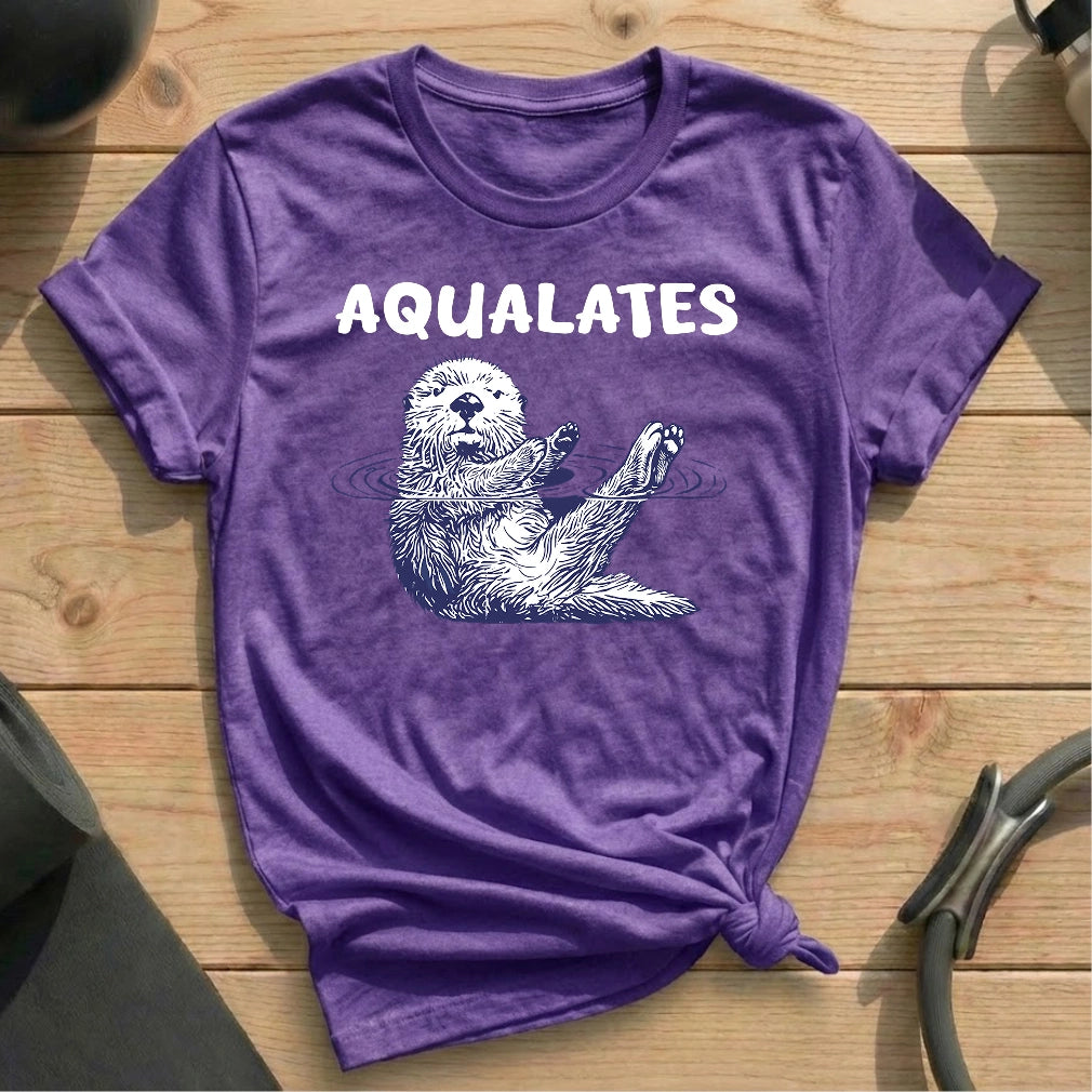 Aqualates T-shirt - in MindCloth Pilates Tshirt Collection