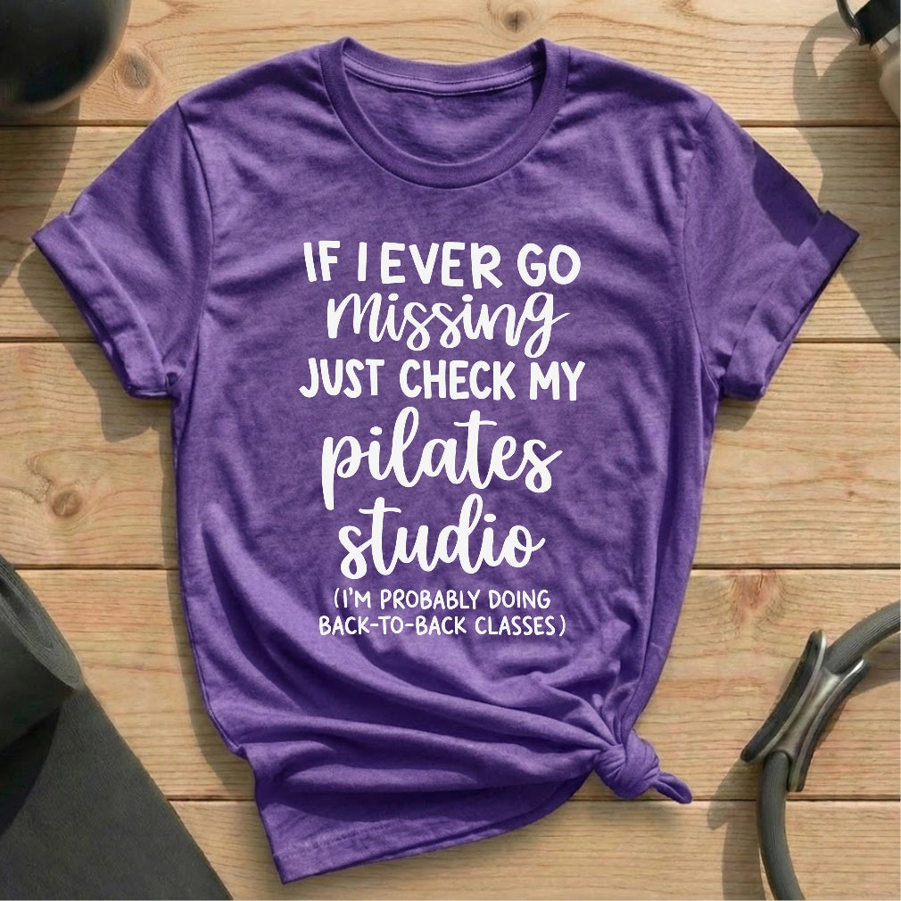 Back To Back Classes T-shirt - in MindCloth Pilates Tshirt Collection