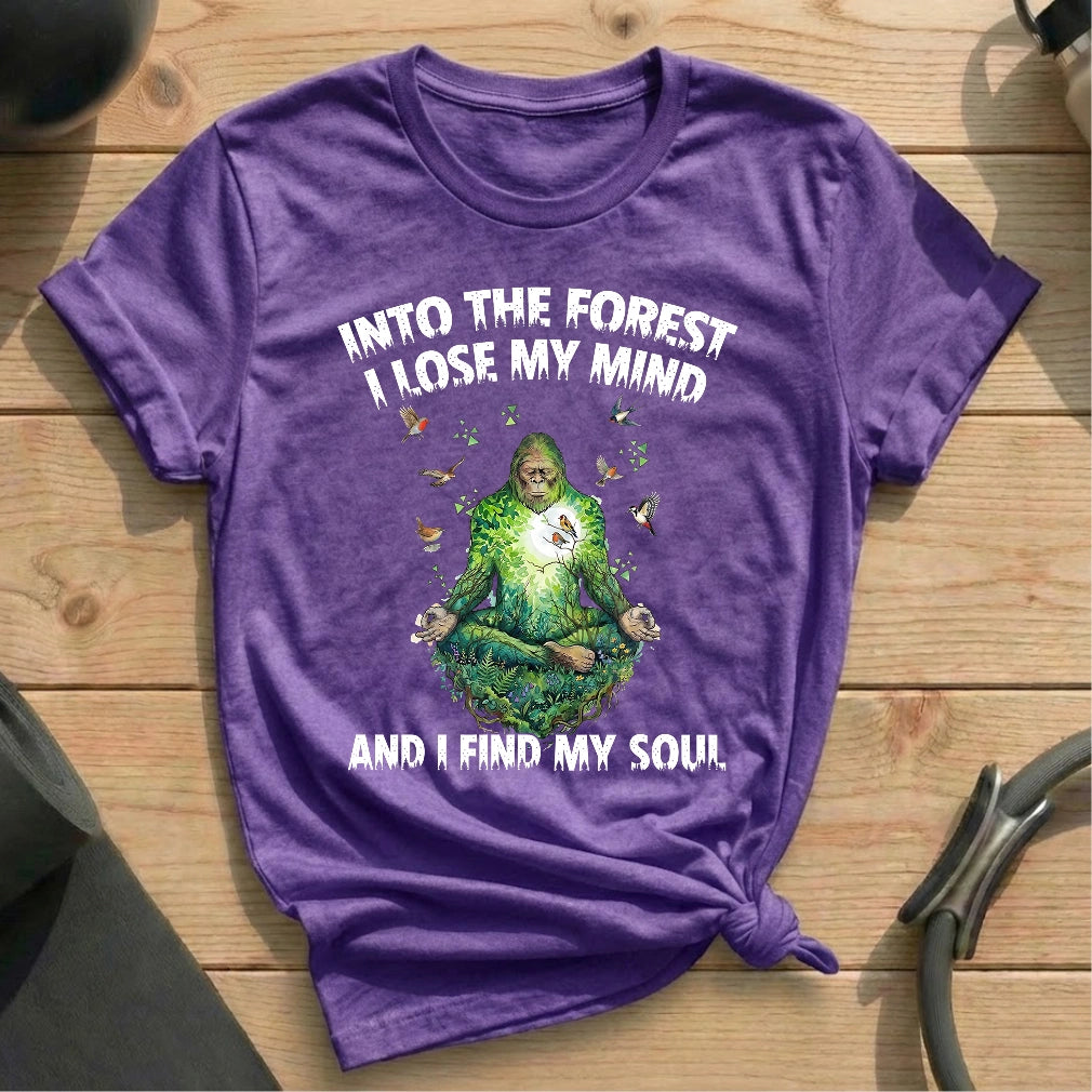 Bigfoot Meditate T-shirt