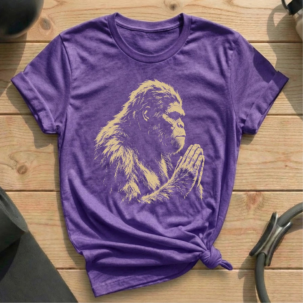 Bigfoot Meditate T-shirt