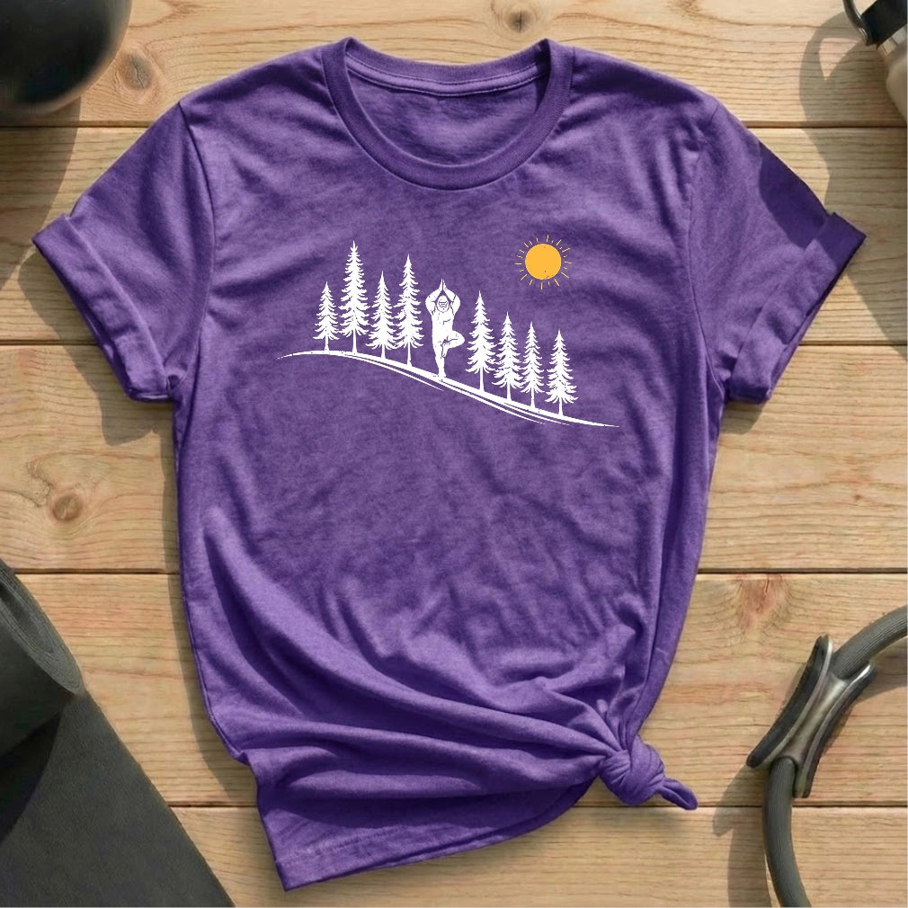 Bigfoot in Forest T-shirt