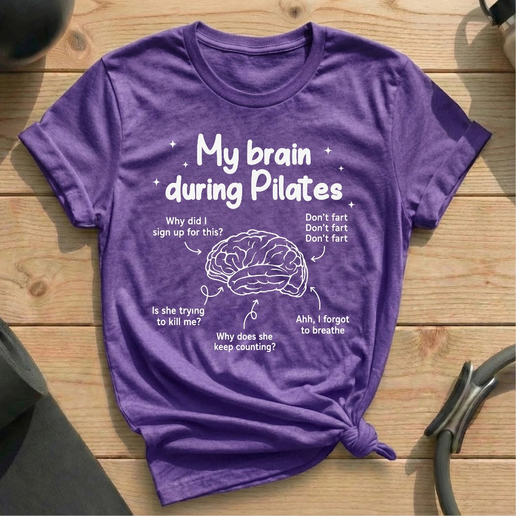 Brain During Pilates T-shirt