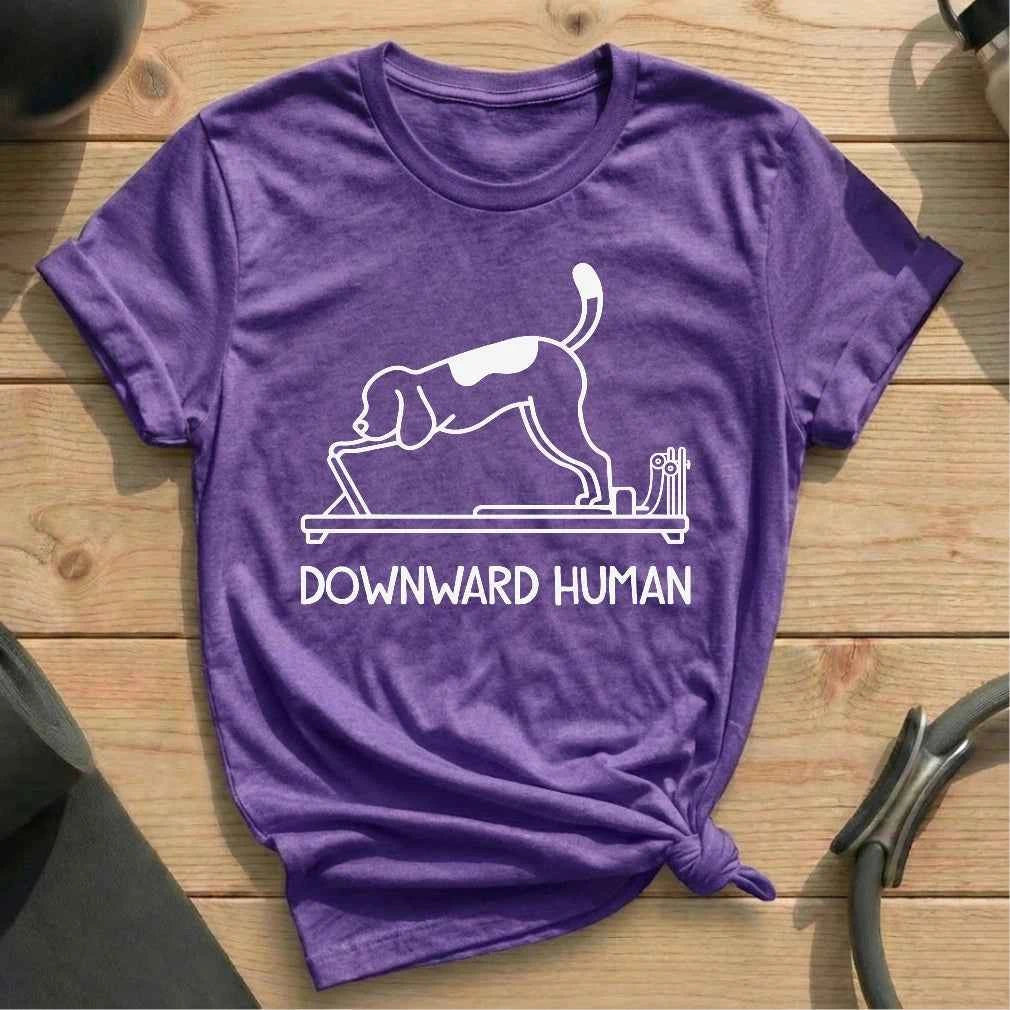 Downward Human T-shirt