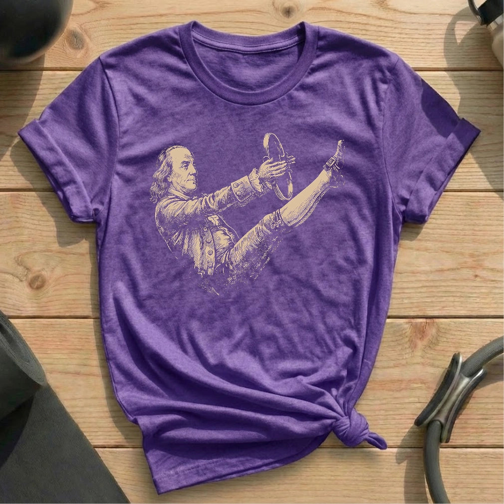 Franklin Teaser T-shirt - in MindCloth Pilates Tshirt Collection