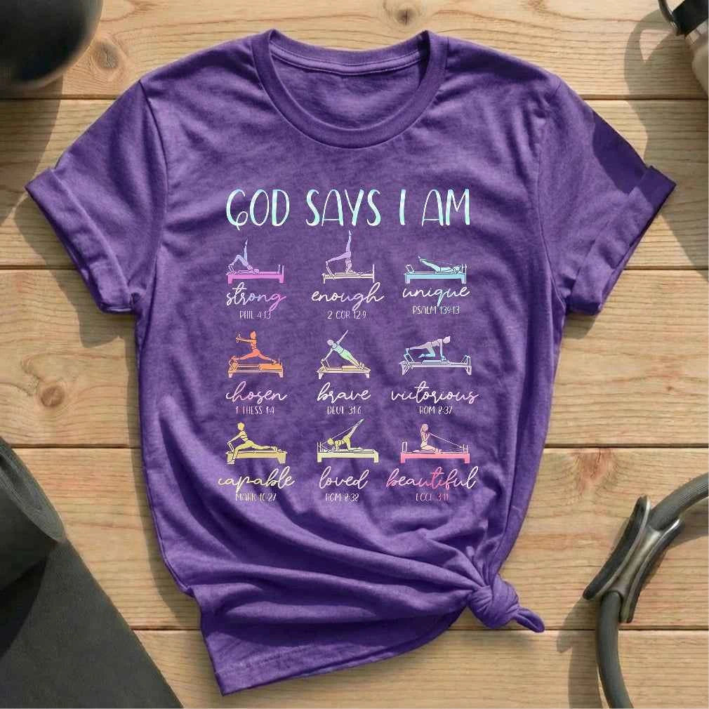 God Says I Am T-shirt