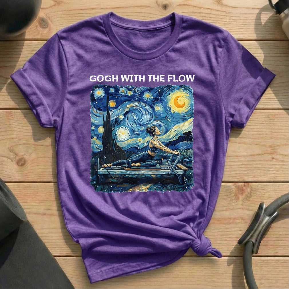 Gogh Flow Pilates T-shirt