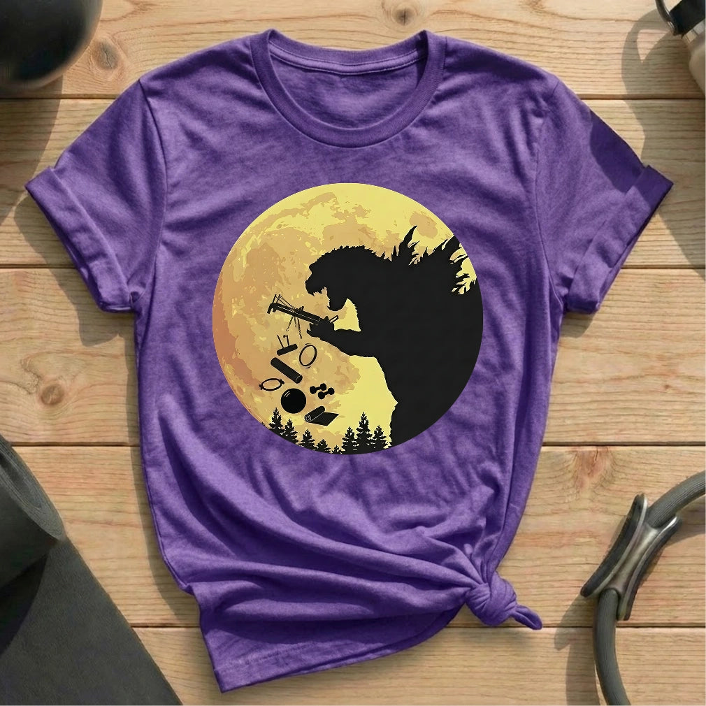 Gozilla Moon T-shirt