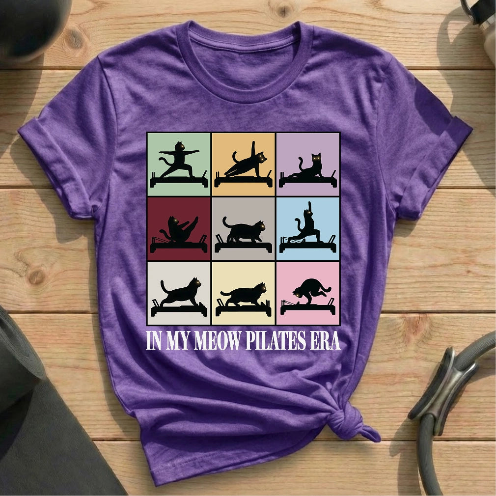 In My Meow Pilates Era T-shirt