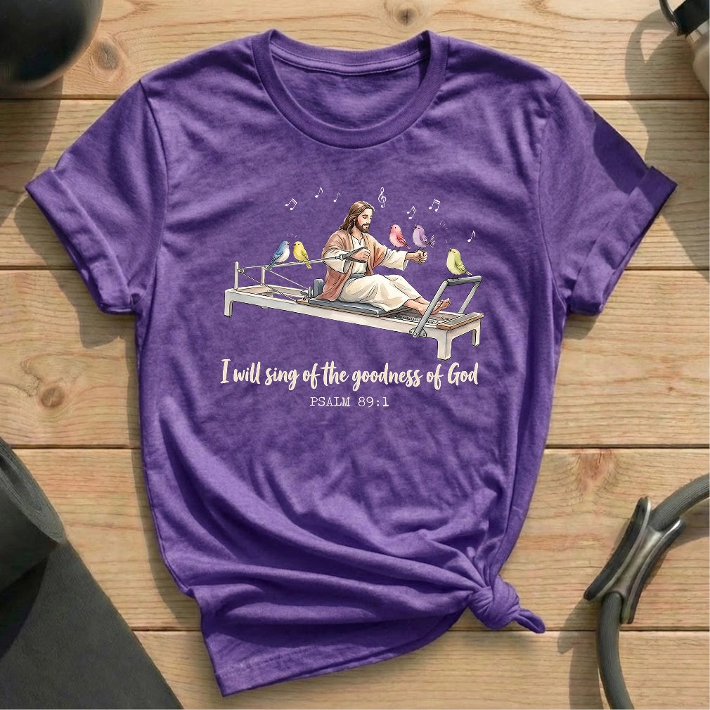 Jesus Song Pilates T-shirt