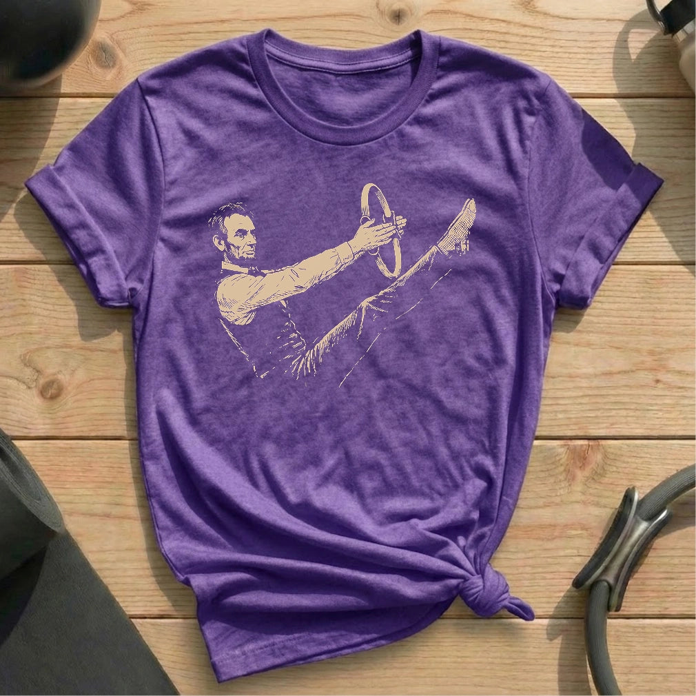 Lincoln Teaser T-shirt - in MindCloth Pilates Tshirt Collection