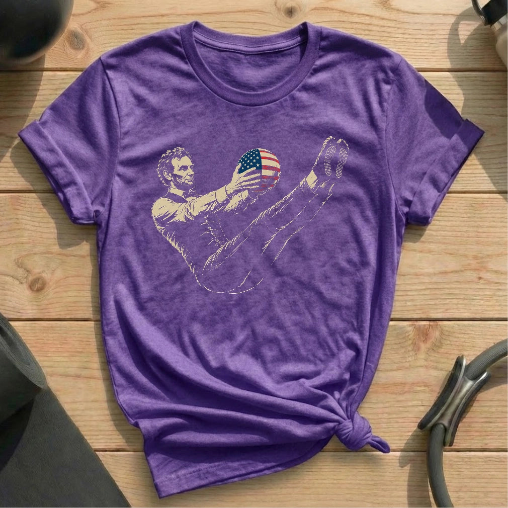 Lincoln US Teaser T-shirt - in MindCloth Pilates Tshirt Collection