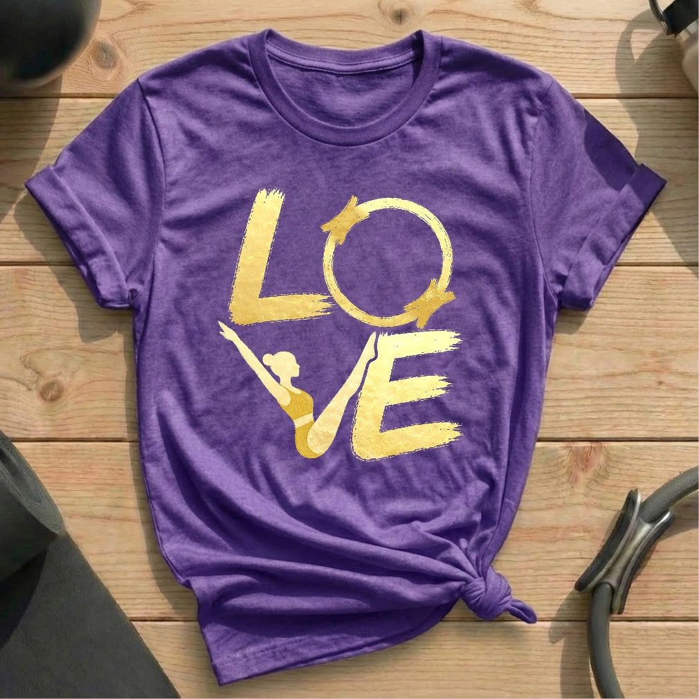 Love T-shirt - in MindCloth Pilates Tshirt Collection