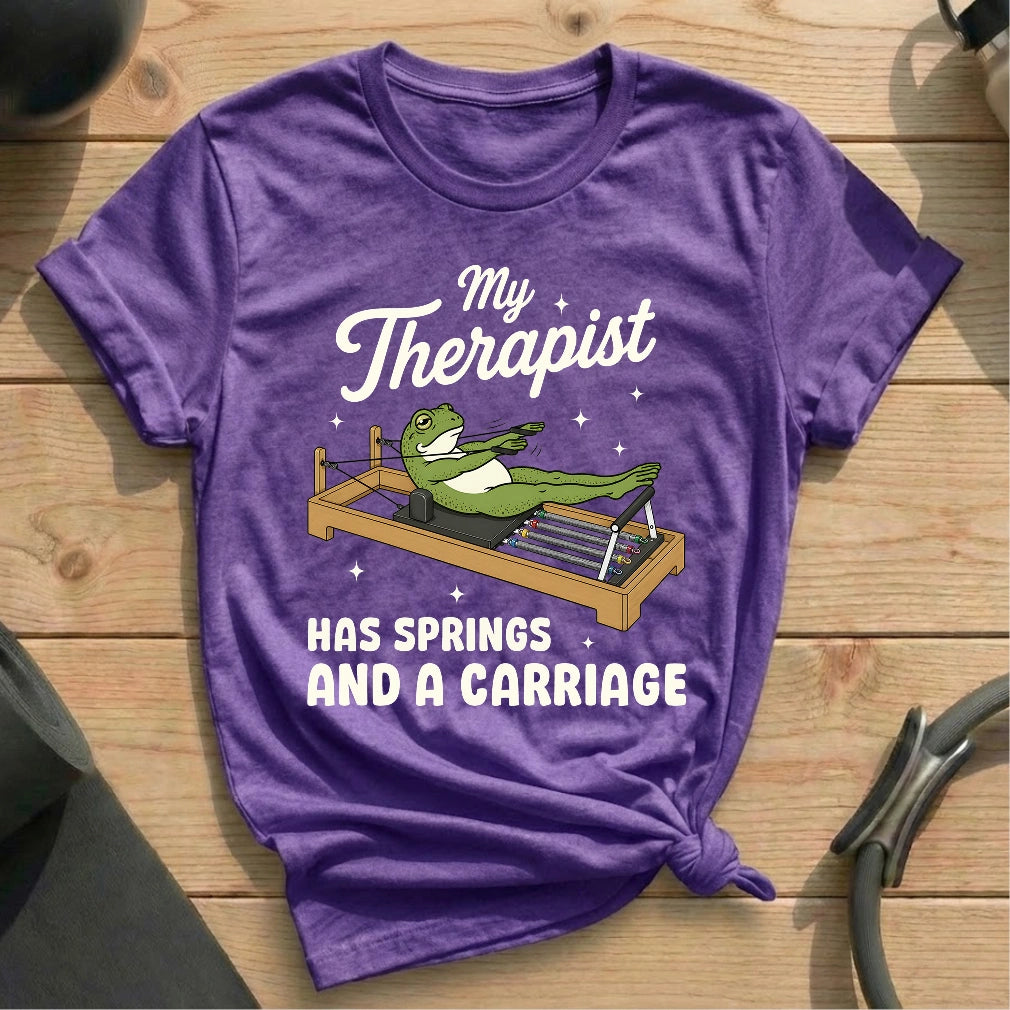 My Therapist T-shirt - in MindCloth Pilates Tshirt Collection