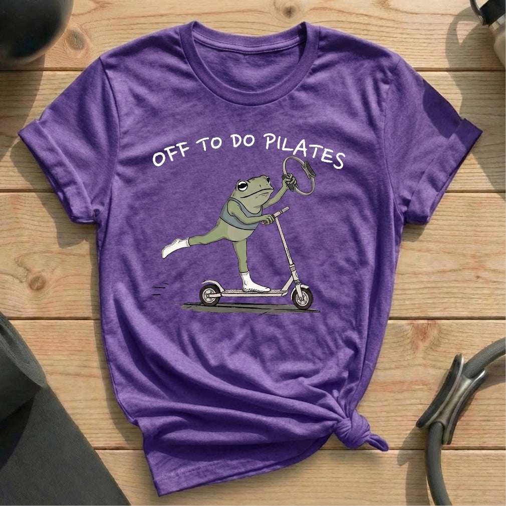 Off To Do Pilates T-shirt - in MindCloth Pilates Tshirt Collection