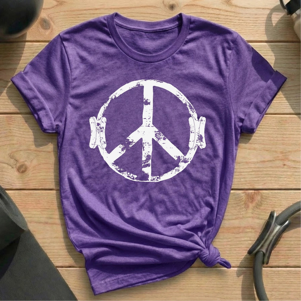 Peace T-shirt - in MindCloth Pilates Tshirt Collection