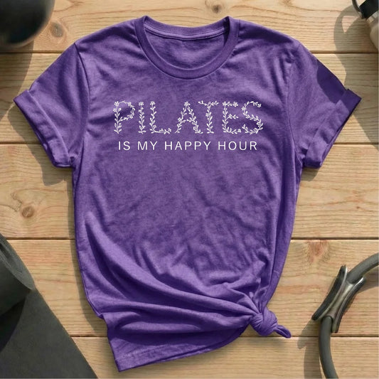 Pilates Is My Happy Hour T-shirt