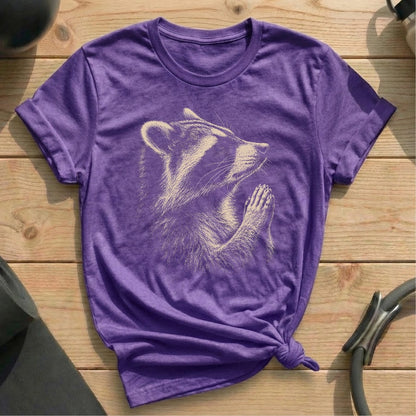 Racoon Meditate T-shirt
