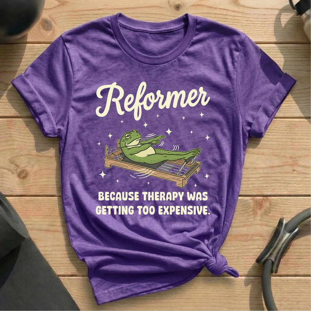 Reformer Cheaper T-shirt - in MindCloth Pilates Tshirt Collection