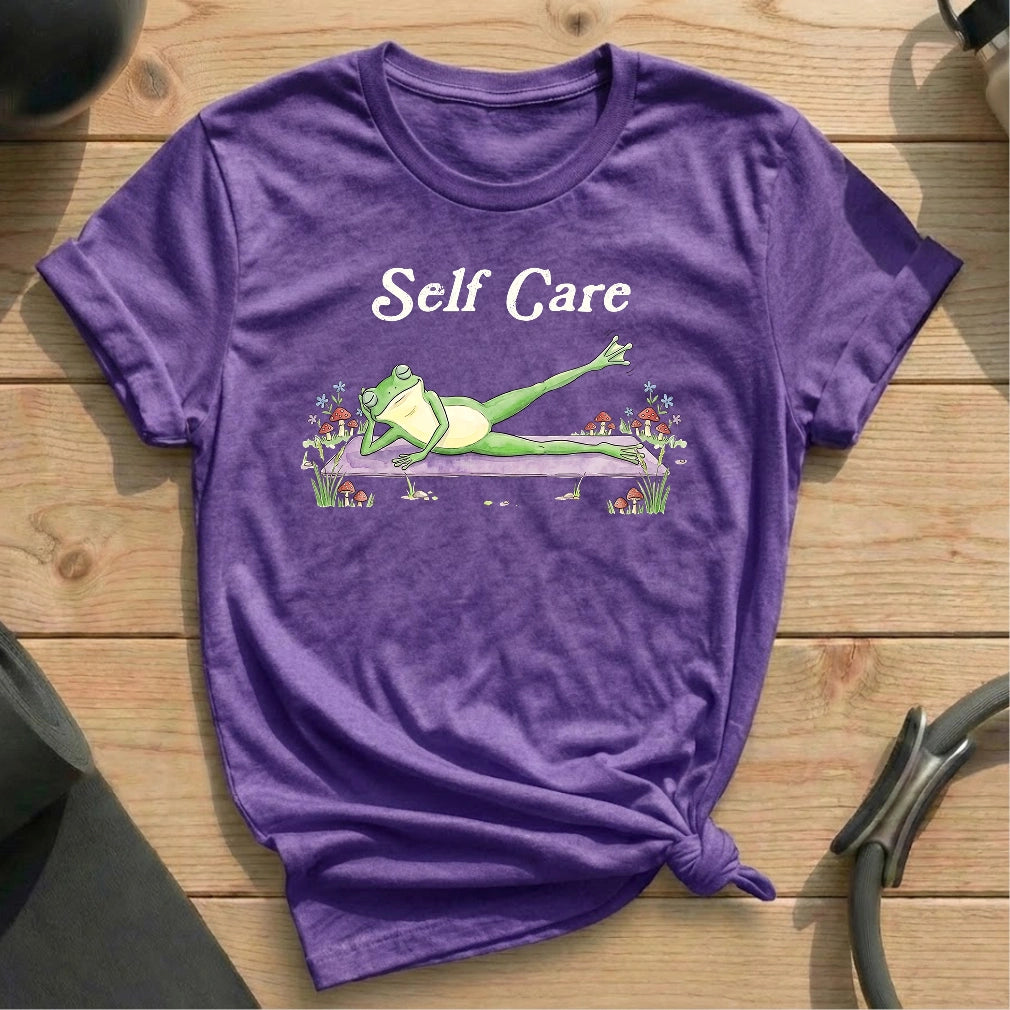 Self Care T-shirt - in MindCloth Pilates Tshirt Collection