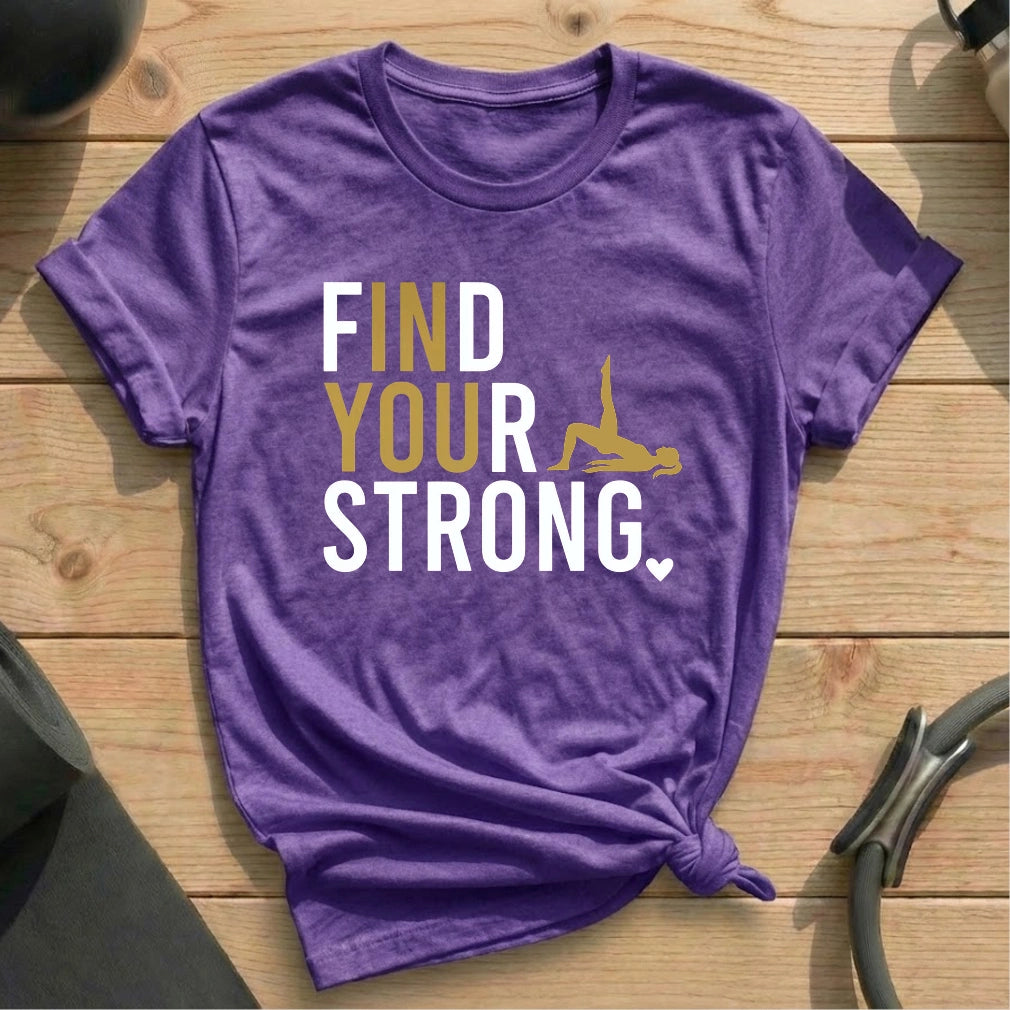 Strong In You T-shirt - in MindCloth Pilates Tshirt Collection