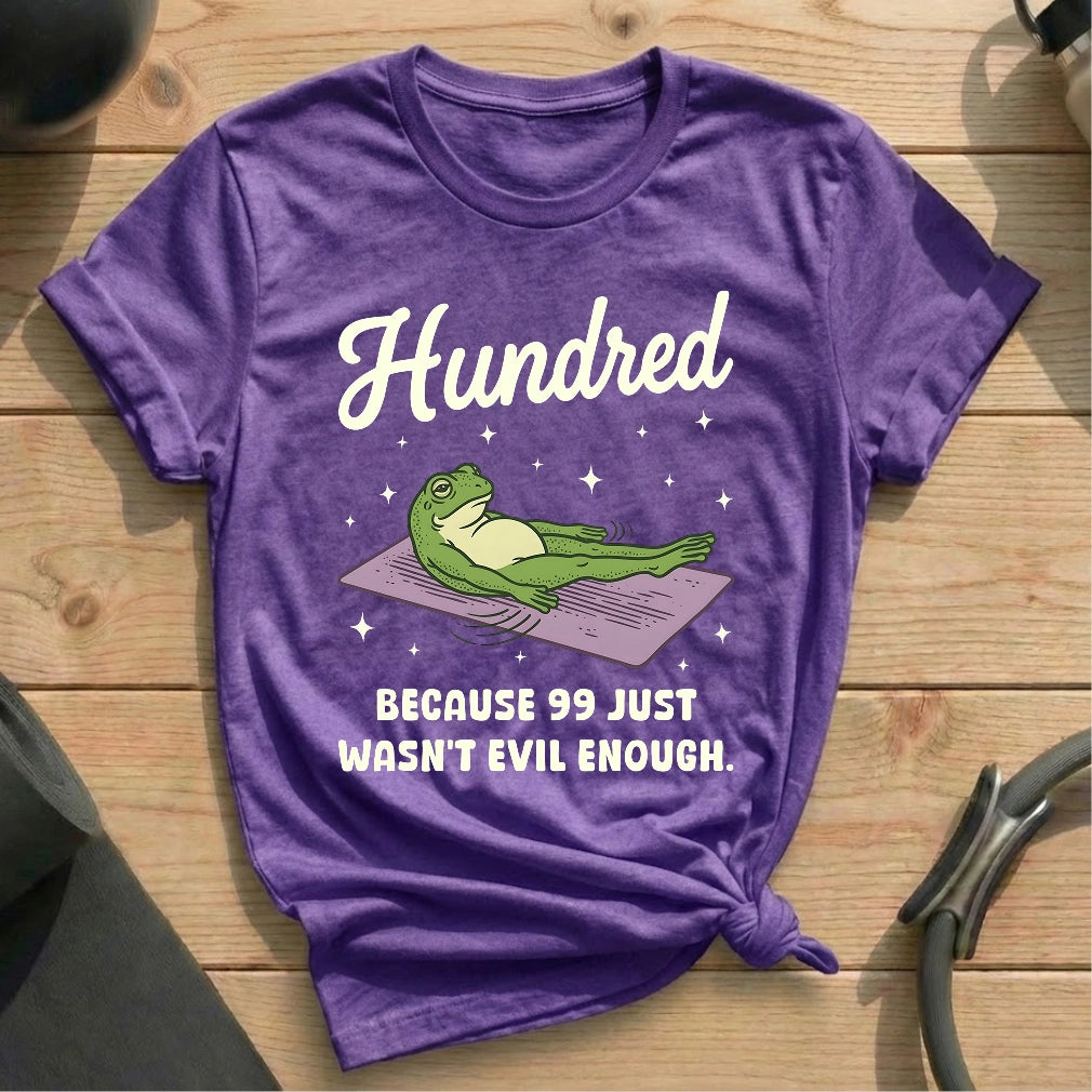 The Hundred Evil T-shirt - in MindCloth Pilates Tshirt Collection