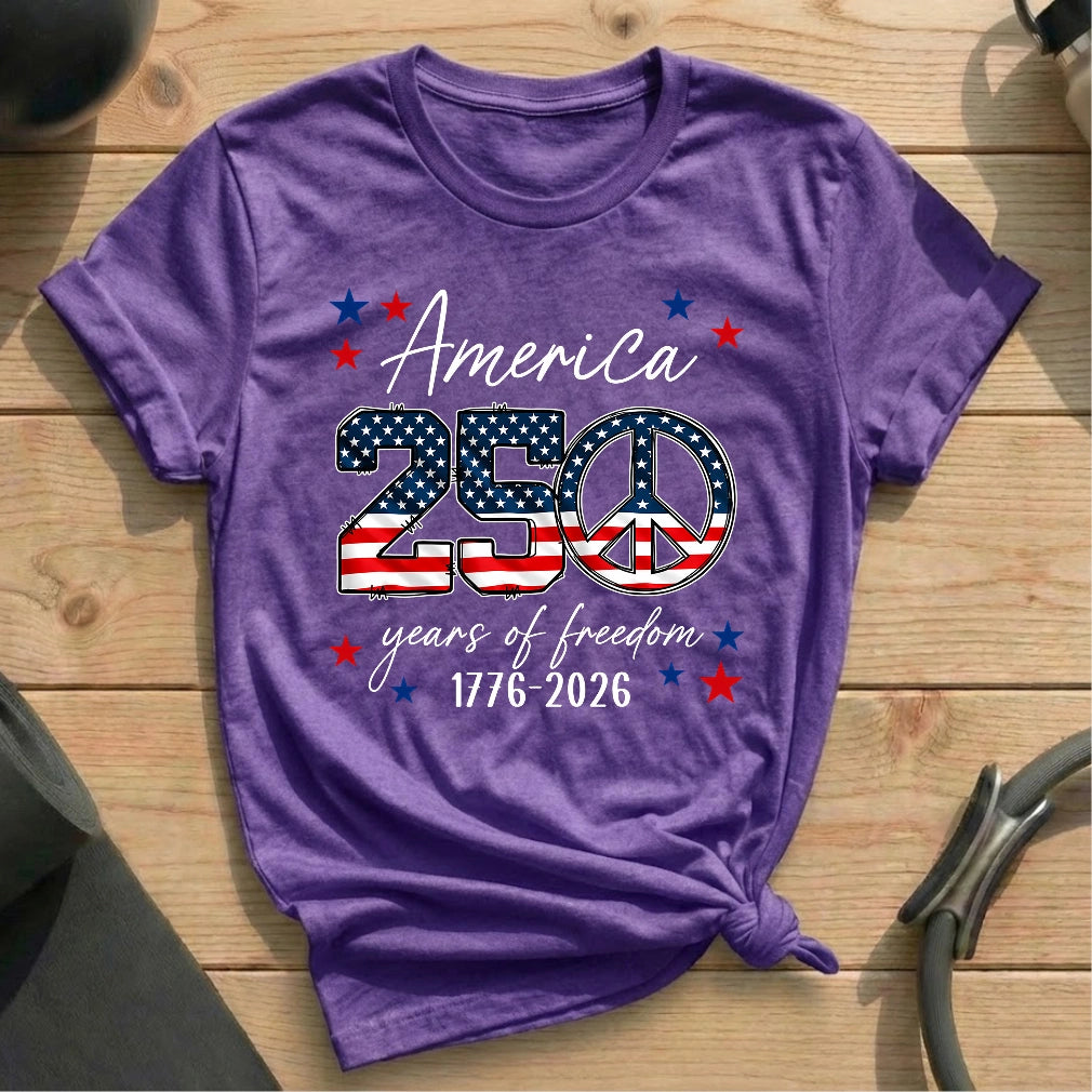 USA 250th Peace T-shirt