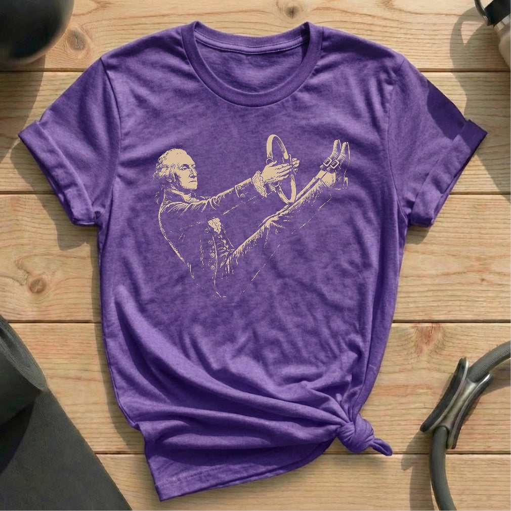 Washington Teaser T-shirt - in MindCloth Pilates Tshirt Collection