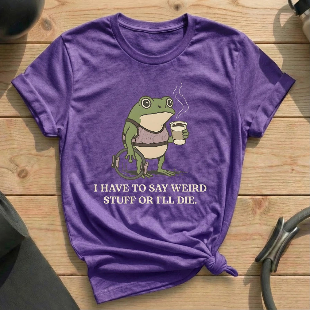 Weird Instructor T-shirt - in MindCloth Pilates Tshirt Collection