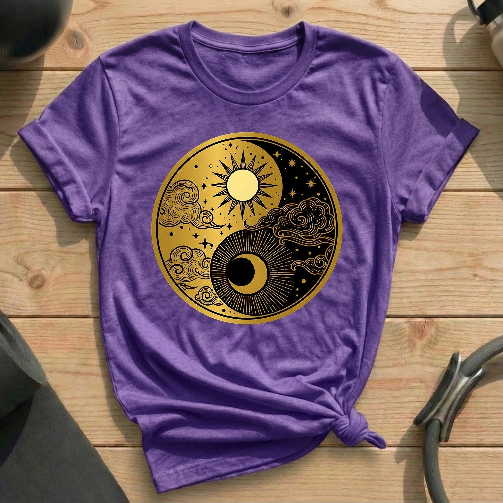 Yin Yang Sun Moon T-shirt