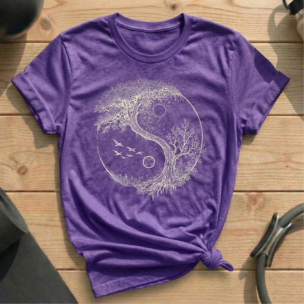 Yin Yang Tree T-shirt