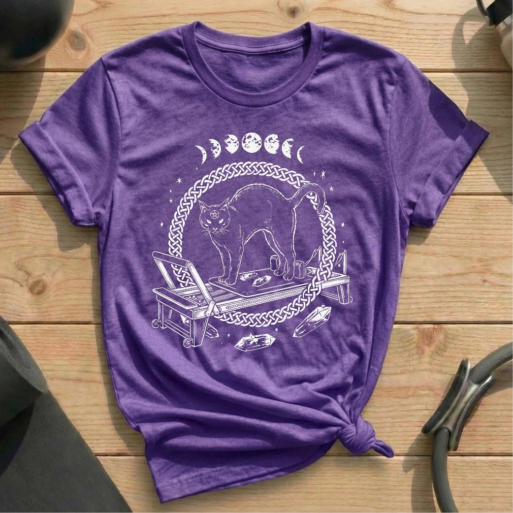 Yule Cat Pilates T-shirt