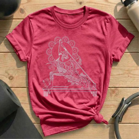Pilates and mandala T-shirt